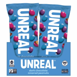 Dark Chocolate Peanut Gems Snack Bags - 12 count - case