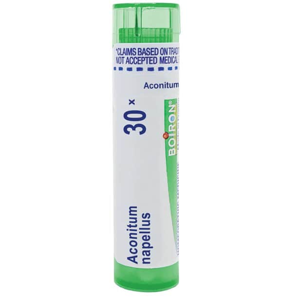 Homeopathic - 30x - 80 pellets Aconitum
