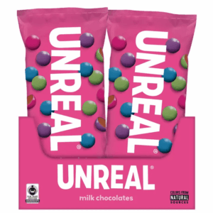 Unreal Milk Chocolate gems - 12 count case