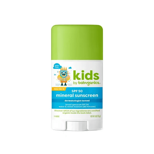 Babyganics Fragrance-Free Kids Sunscreen Stick SPF 50 - 1.6oz