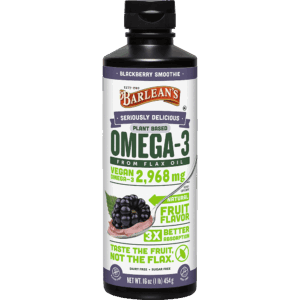 Seriously Delicious Fish Oil w/ Flax - Blackberry - 16oz