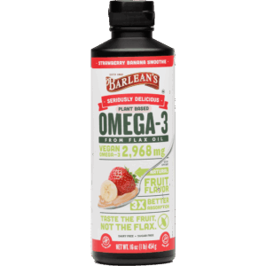 Seriously Delicious Fish Oil w/Flax - Strawberry/Banana - 16oz