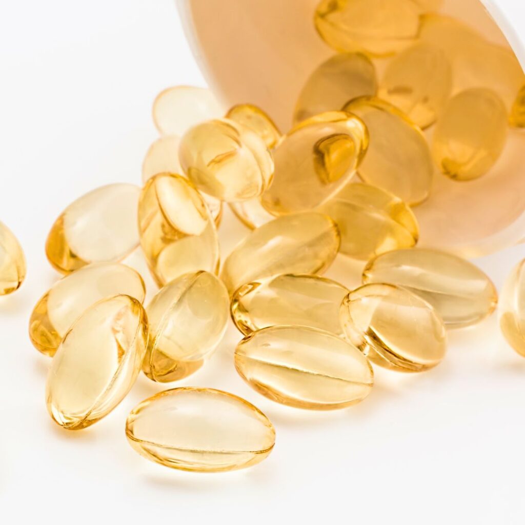 bottle with pills spilled out