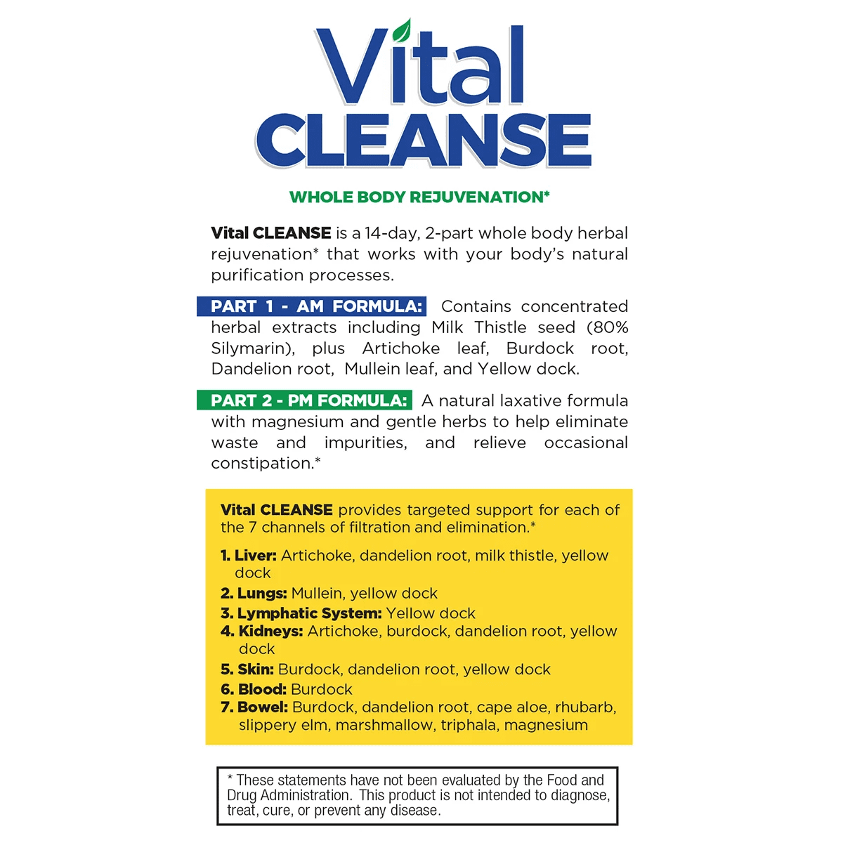Vital CLEANSE, 14 day - Image 4