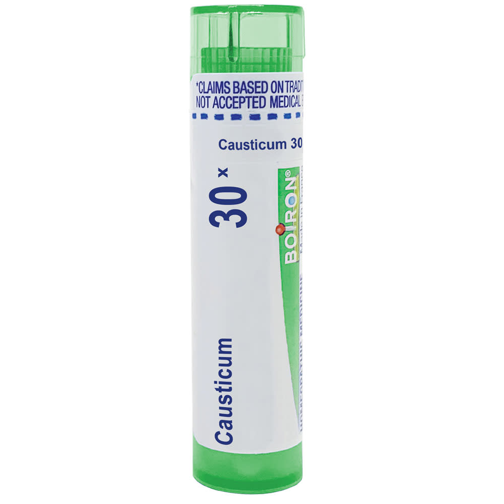 Homeopathic - 30x - 80 pellets Causticum