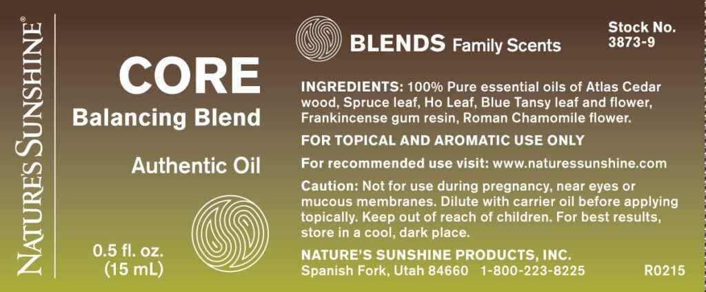 Core Balancing Blend Essential Oil (15 Ml) - Image 2