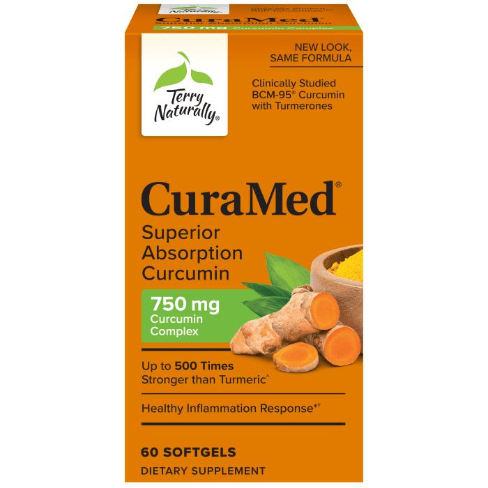 CuraMed 750mg - 120 softgels