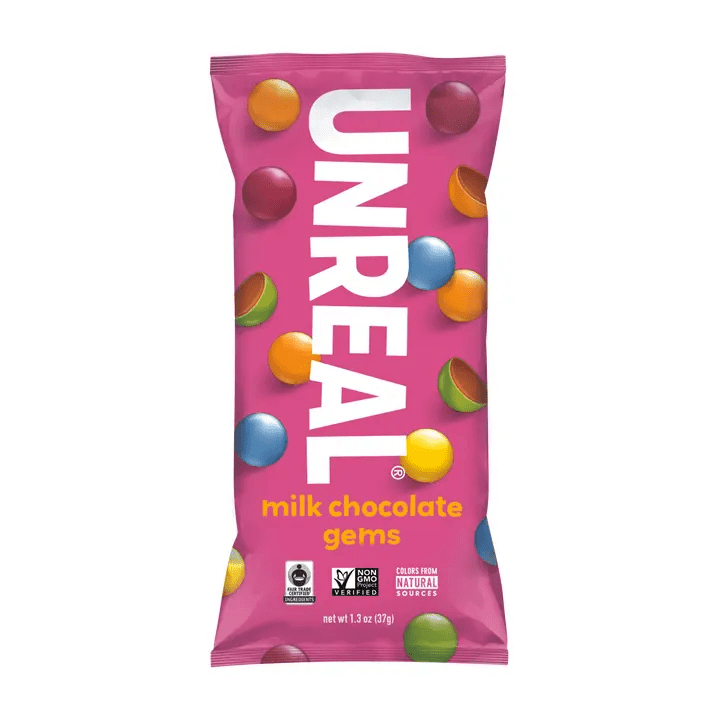 Unreal Milk Chocolate gems - single