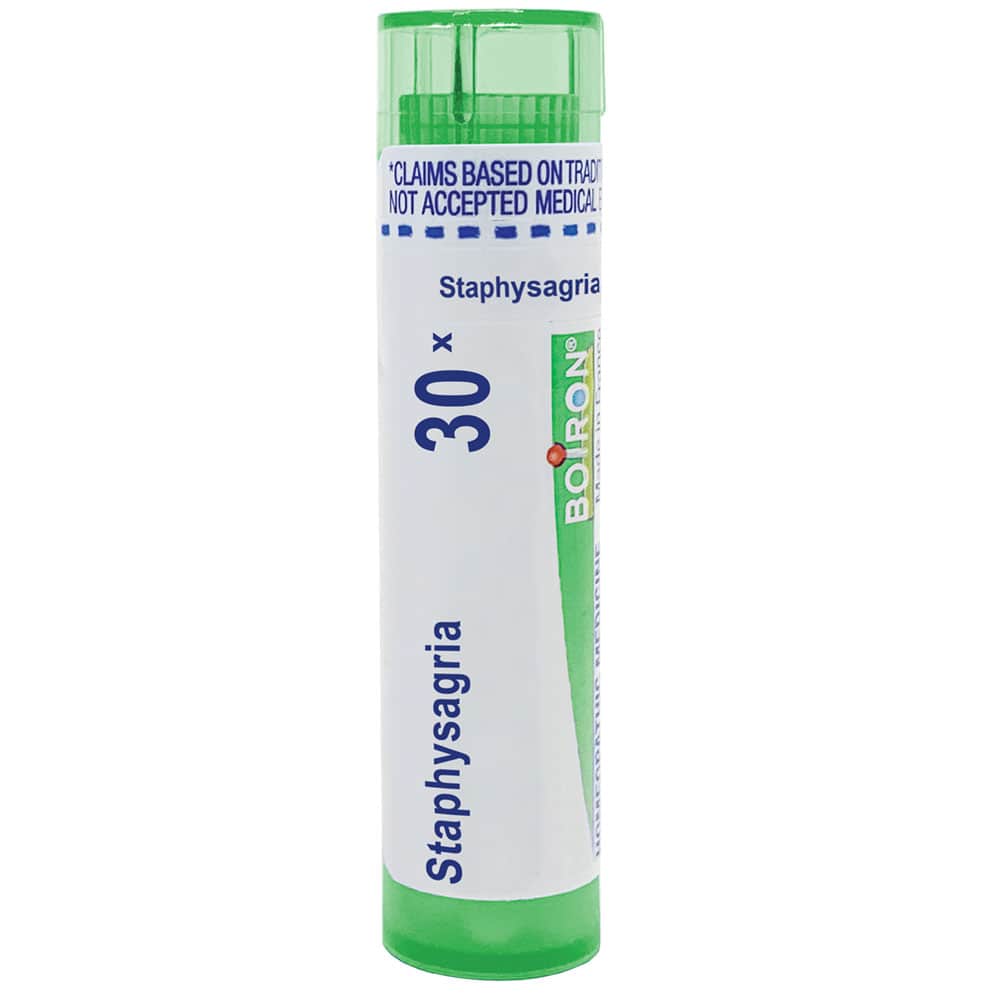 Homeopathics - 30x - 80 pellets Staphysagria