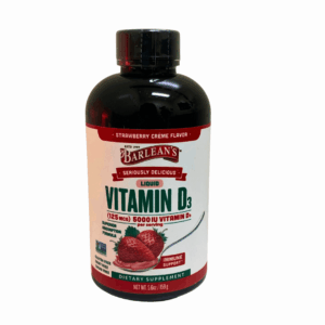 Liquid Vitamin D3 (5000IU) - Strawberry Creme -5.6oz